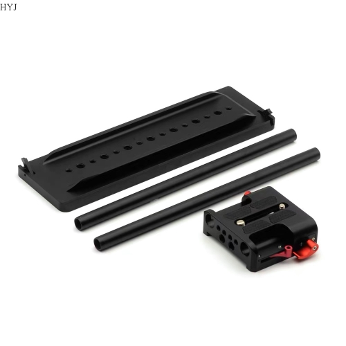 Base Plate Bộ đế đũa tấm chân máy ARRI cho máy quay phim DSLR Sony Nikon Canon BMCC