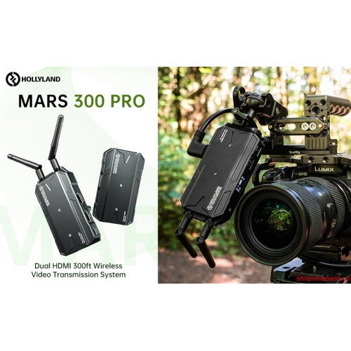 Hollyland Mars 300 PRO HDMI Wireless Video Transmitter/Receiver Set (Enhanced)