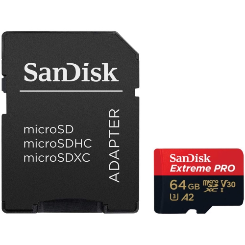 Thẻ Nhớ MicroSDXC SanDisk Extreme Pro V30 A2 64GB 200MB/s SDSQXCU-064G-GN6MA