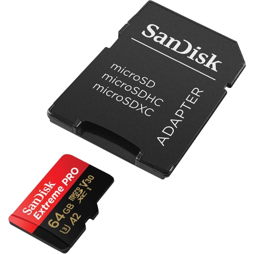 Thẻ Nhớ MicroSDXC SanDisk Extreme Pro V30 A2 64GB 200MB/s SDSQXCU-064G-GN6MA