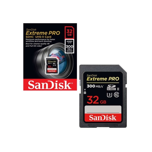 Thẻ Nhớ SDHC SANDISK 32GB 2000X 300MB/S UHS-II