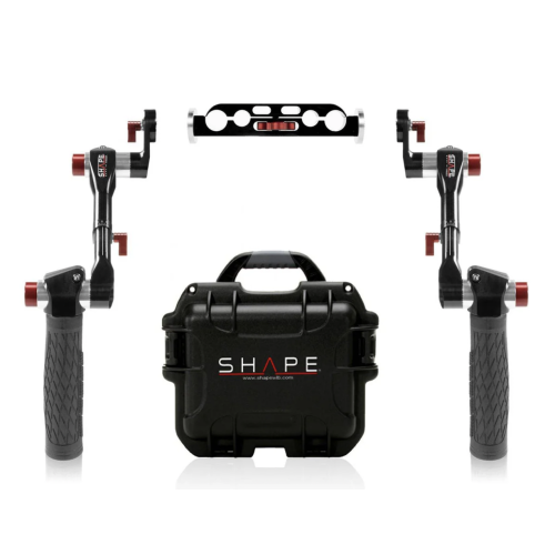 Tay cầm dạng ống lồng SHAPE ARRI Rosette có khối đỡ thân và hộp chống va đập