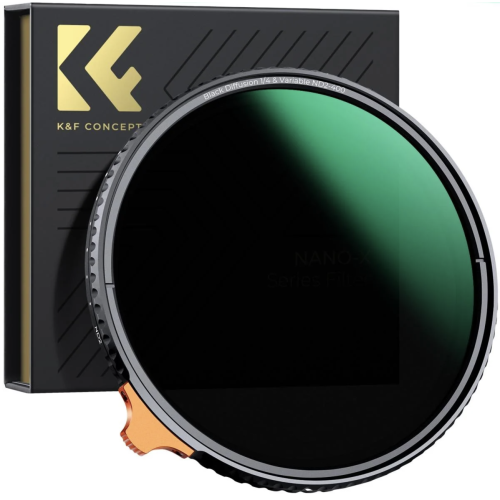 Filter Black Diffusion K&F 1/4 ND2-400 MRC NANO-X 82mm