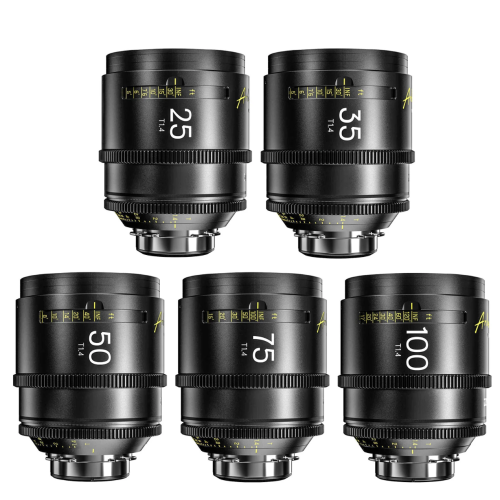 Bộ 5 ống kính A-Set PL của DZOFILM Arles FF/VV Prime (25/35/50/75/100mm)