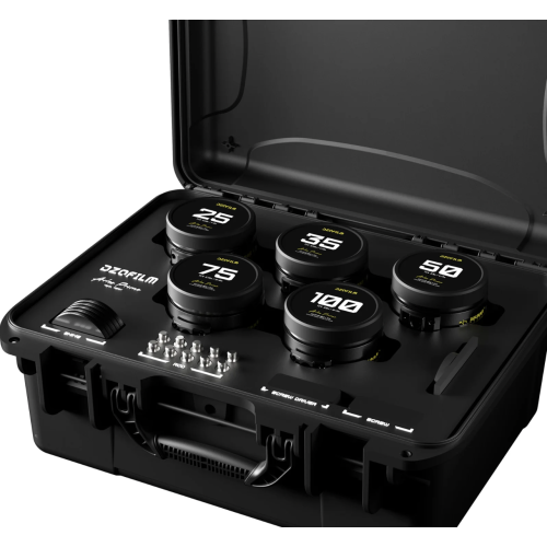 Bộ 5 ống kính A-Set PL của DZOFILM Arles FF/VV Prime (25/35/50/75/100mm)