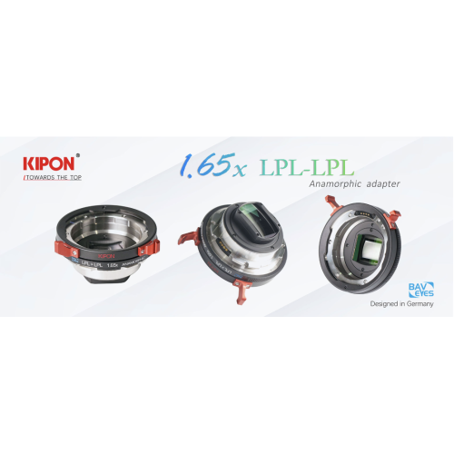KIPON bộ chuyển đổi anamorphic phía sau LPL-LPL full frame 1.65x