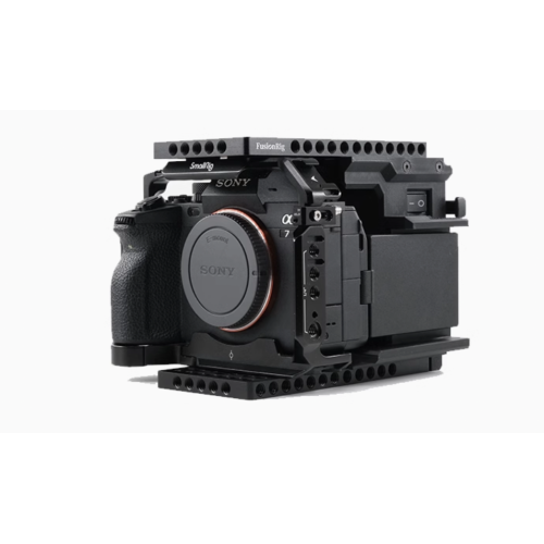 FusionRig cho mô-đun mở rộng lồng thỏ Sony A7M4/A7S3 cineback