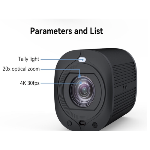 Camera Livestream 4K KT - S10DH (N) Zoom quang 20X - Katovison
