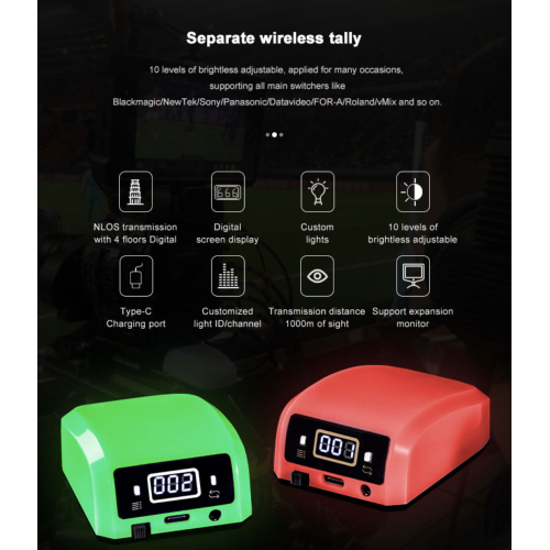 Bộ Tally - Intercom HDI NAYA BS180 ( bộ Full 9 Tai nghe ) | Chính Hãng