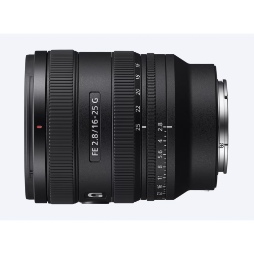 Sony FE 16–25 mm F2.8 G