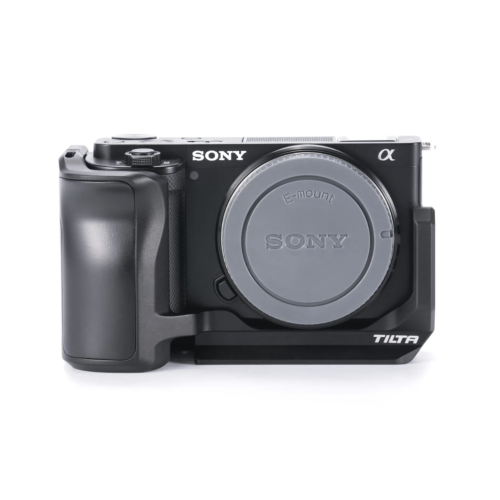 L-Bracket Mounting Plate for Sony ZV-E10 – Black