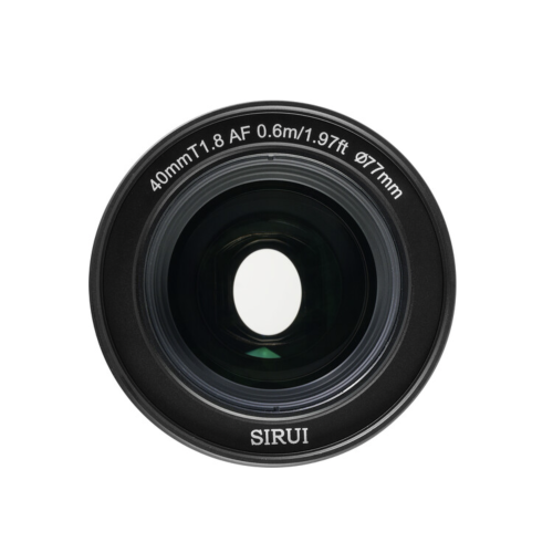 SIRUI 40mm T1.8 1.33X S35 Frame Autofocus Anamorphic Lens