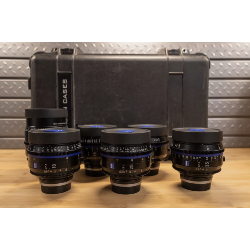 Zeiss CP3 3 EF Mount 6 Lens Set- 18,25,35,50,85,135mm
