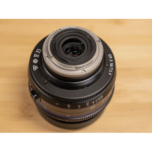 Zeiss CP3 3 EF Mount 6 Lens Set- 18,25,35,50,85,135mm
