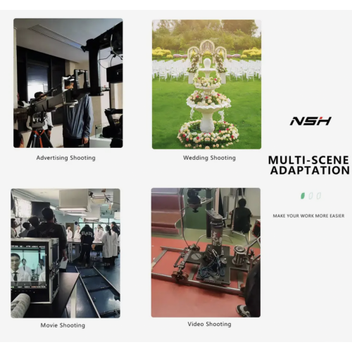 NSH Camera Crane Jimmy jib Rocker Arm Photography Equipment For Making Film