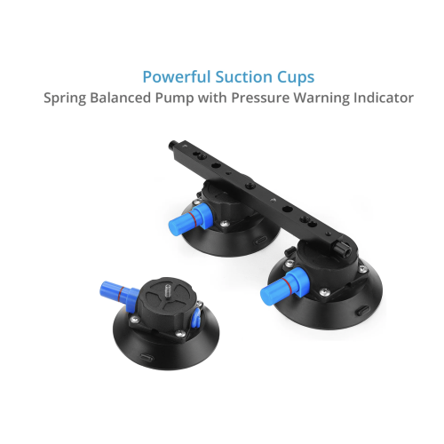 Proaim SuperGrip Suction Car Mount w Vibration Isolator for Camera Gimbals