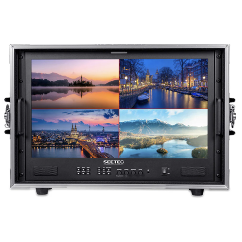 SEETEC ATEM215S-CO 21.5 inch Portable Carry-on Multi-camera Director Monitor 3G-SDI HDMI Full HD 1920x1080