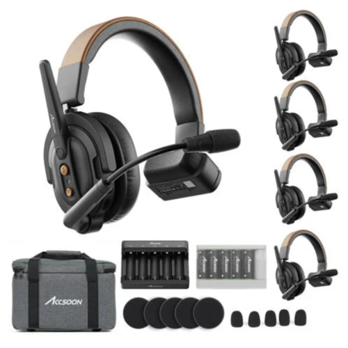 Accsoon CoMo SE 2.4GHz Full-duplex Wireless Intercom System (5 tai nghe)