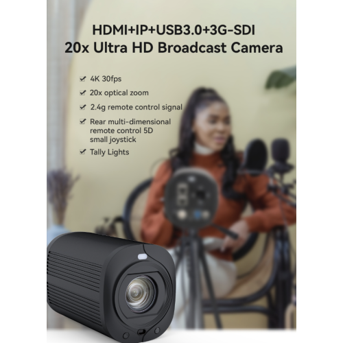 Camera Livestream 4K KT - S10DH (N) Zoom quang 20X - Katovison