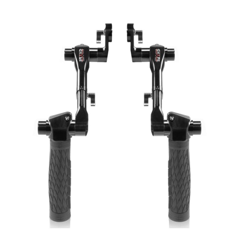 SHAPE Telescopic Black Handles ARRI Rosette