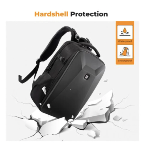 Balo máy ảnh K&F Concept Hardshell DSLR-Balo 22L Nature Wander 10 (Đen)