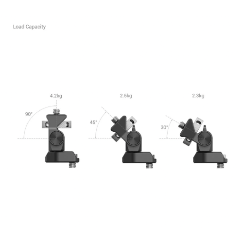 SmallRig 2904B - Swivel and Tilt Adjustable Monitor Mount with 1/4"-20 Screws Mount