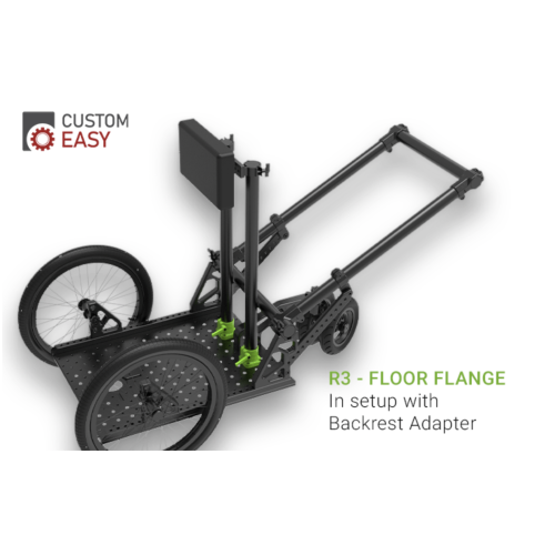 Custom Easy Rickshaw Floor Flange 48.3mm