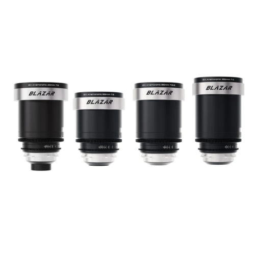 Bộ ống kính Blazar Cato 2X Full Frame Anamorphic 40/55/85/125mm