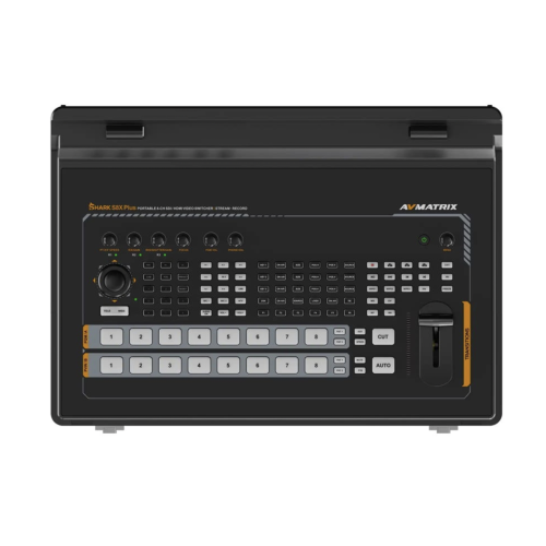 Bàn trộn Avmatrix SHARK S8X PLUS - 8 kênh SDI/HDMI LCD FHD 17.3 inch