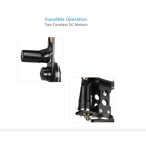 Proaim Jr. Pan Tilt Head for Camera Jib Crane, Payload : 5 kg / 11 lb