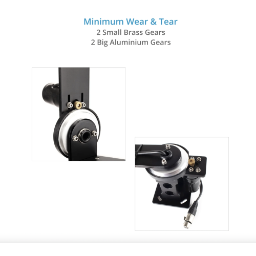 Proaim Jr. Pan Tilt Head for Camera Jib Crane, Payload : 5 kg / 11 lb