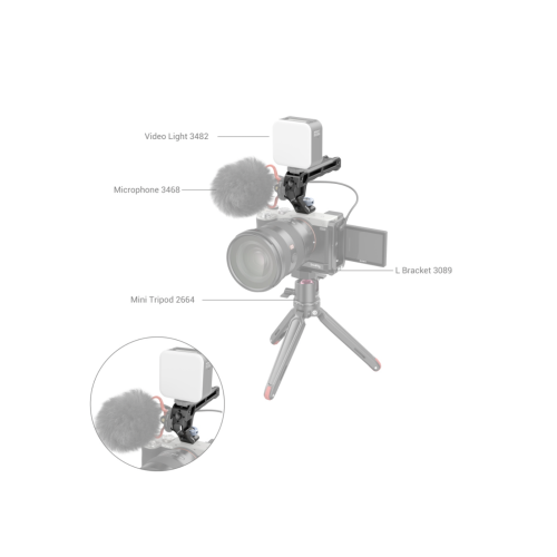 Smallrig Top Handle with Cold Shoe 3764（Lite）