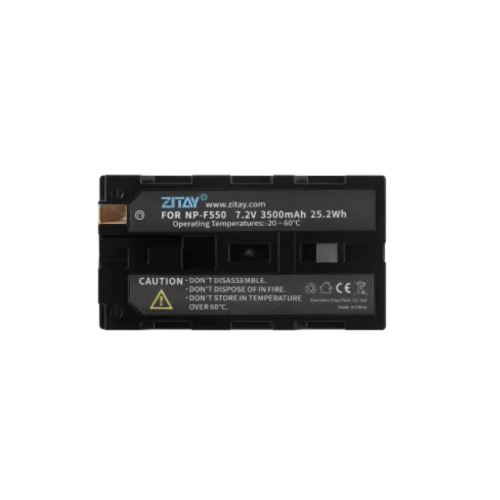Pin máy ảnh ZITAY NP-F550 Pin Lithium Pin dự phòng máy ảnh NP-F550 7.2V 3500mAh