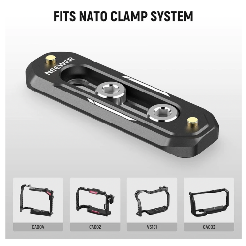 Thanh NATO (Dài) NEEWER 1/4 - 75mm