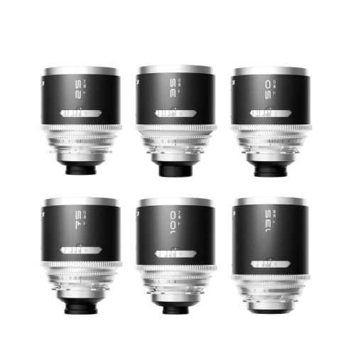 Bộ 6 ống kính Mantis 1.33X Full Frame Anamorphic 25/35/50/75/100/135mm 