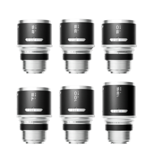 Bộ 6 ống kính Mantis 1.33X Full Frame Anamorphic 25/35/50/75/100/135mm 