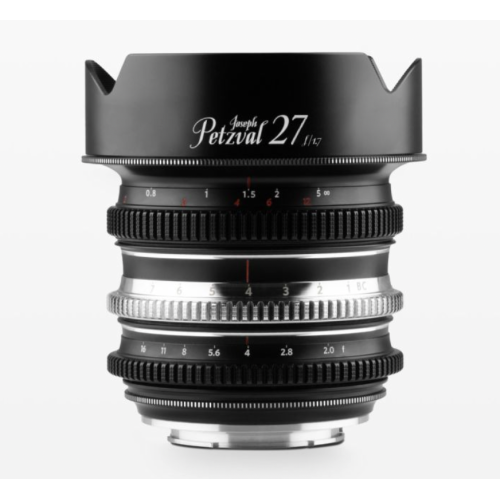 Ống kính Joseph Petzval 27 f/1.7 điều khiển hiệu ứng bokeh ghép nối lấy nét