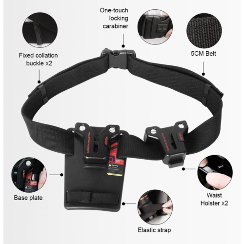 Móc cài thắt lưng cho máy ảnh kép AU*LENSGO LYNCA 50D 