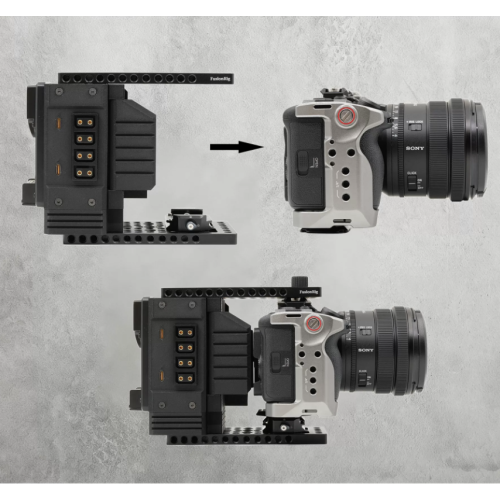 FusionRig Mô-đun mở rộng khung máy ảnh Sony A7M5 A7V (Cineback)
