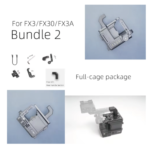 Bộ khung bảo vệ máy ảnh Fangtuo X3V fx3 30 – Thích hợp cho chụp dọc, cầm tay và gắn lên chân máy (Không bao gồm tophandle )