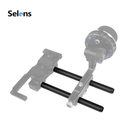 Ống thông Selens đa năng bằng nhôm, phụ kiện máy ảnh, đế dẫn hướng máy ảnh, giá đỡ ống đôi, bảo vệ ống kính, dụng cụ cho thiết bị chụp ảnh studio