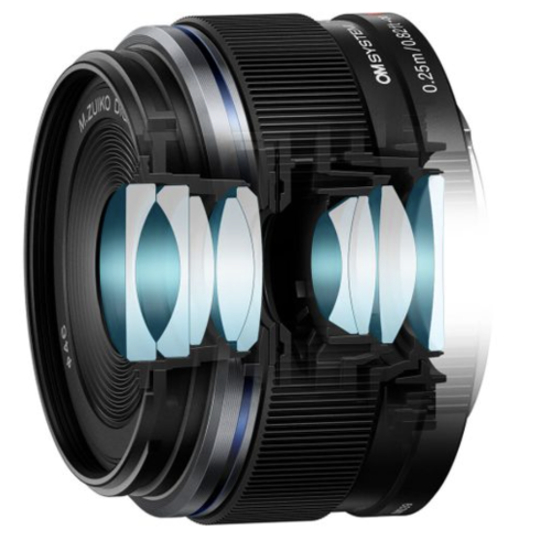 Ống kính OM SYSTEM M.Zuiko Digital 17mm F1.8 II ngàm Micro Four Thirds