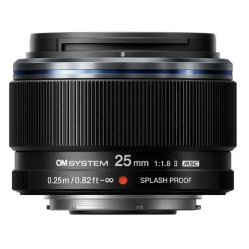 Ống kính OM SYSTEM M.Zuiko Digital 25mm F1.8 II ngàm Micro Four Thirds