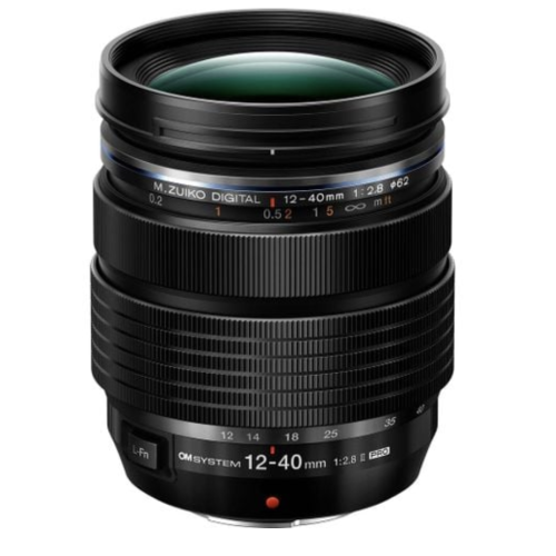 Ống kính OM SYSTEM M.Zuiko Digital ED 12-40mm F2.8 PRO II ngàm Micro Four Thirds