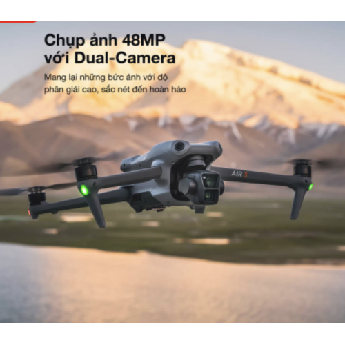 Flycam DJI Air 3 Fly More Combo (+DJI RC 2)