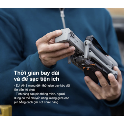 Flycam DJI Air 3 Fly More Combo (+DJI RC 2)