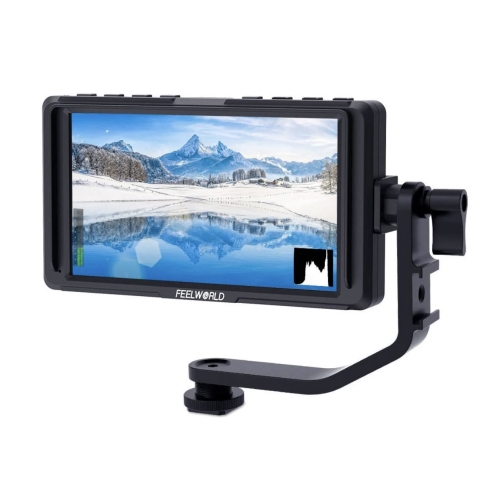 FEELWORLD F5 5 inch DSLR DSLR 4K nhỏ trên màn hình máy ảnh full HD 1920x1080 hỗ trợ đỉnh DC Out