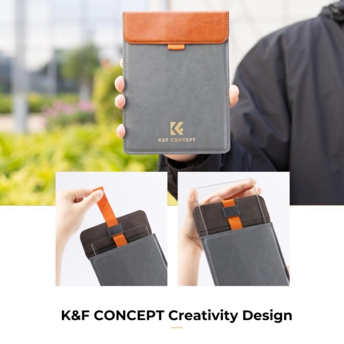 K&F Black Mist 1/4, 1/8 Filter 4x5.65" Dreamy Effect Filter, Compatible with Tilta / SmallRig Matte Box, 4mm Slim/HD Optical Glass/Multi Layer Coating
