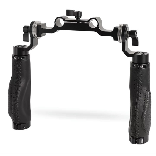 Tay cầm máy ảnh với Bộ chuyển đổi kẹp thanh 15mm & ARRI Rosettes Mount cho máy ảnh DSLR Rig Hệ thống hỗ trợ thanh 15mm