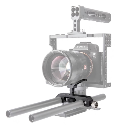 Giá đở - bảo vệ lens, ống kính chụp ảnh hình chữ Y khung hỗ trợ ống kính kẹp lỗ đôi 15mm
